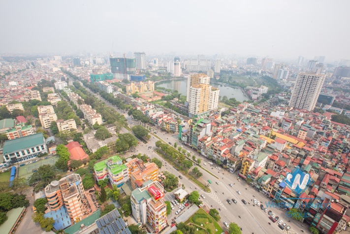 Bright and morden 3 bedrooms apartment for rent in Vinhome Metropolis, Lieu Giai, Ba Dinh.