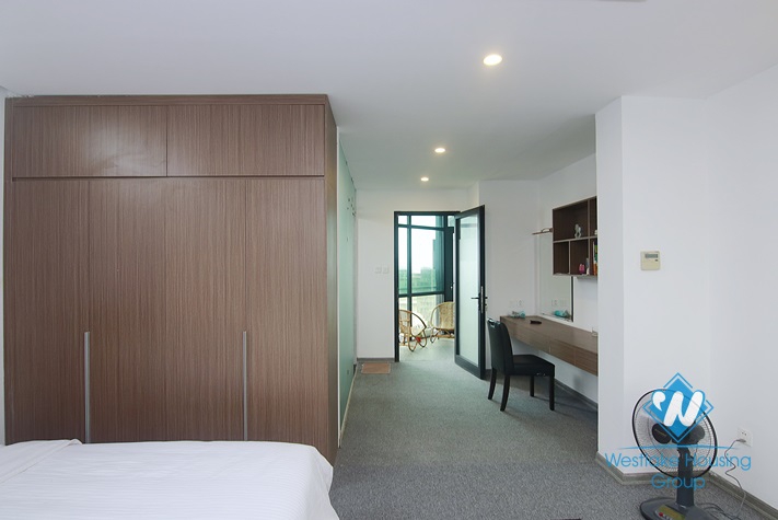 Nice penthouse apartment for rent in Ba Dinh District 