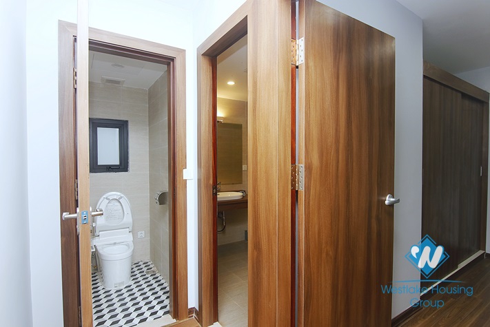 Nice design house for rent near Nhat Tan Bridge, Tay Ho District 