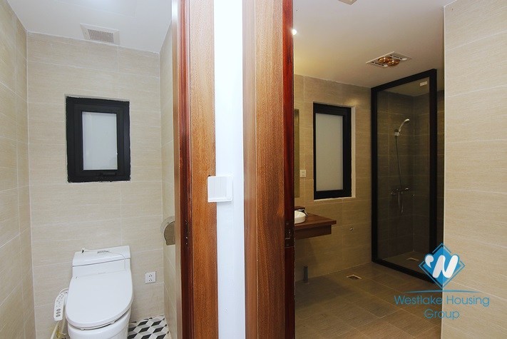 Nice design house for rent near Nhat Tan Bridge, Tay Ho District 