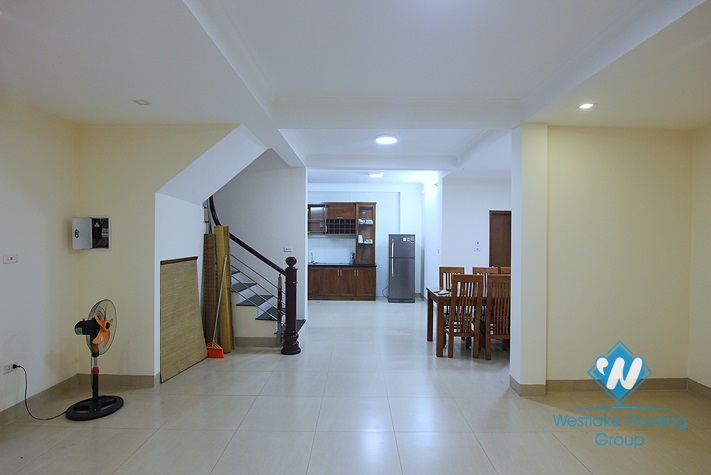 Two bedrooms house with big yard for rent in Au Co, Tay Ho area.