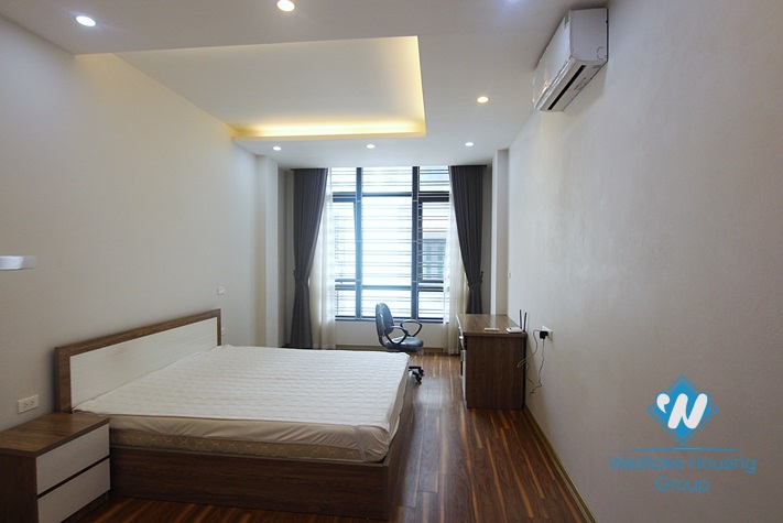 Nice house with 4 bedrooms for rent in Lac Long Quan st, Tay Ho District 