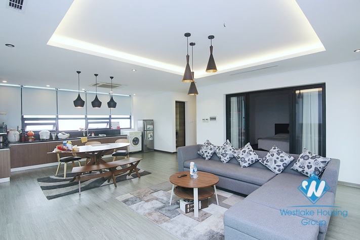Nice penthouse apartment for rent in Ba Dinh District 