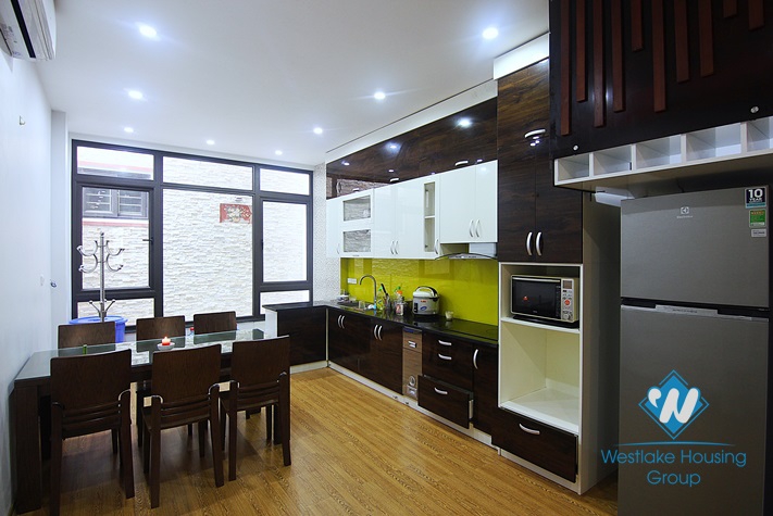 Nice house with 4 bedrooms for rent in Lac Long Quan st, Tay Ho District 