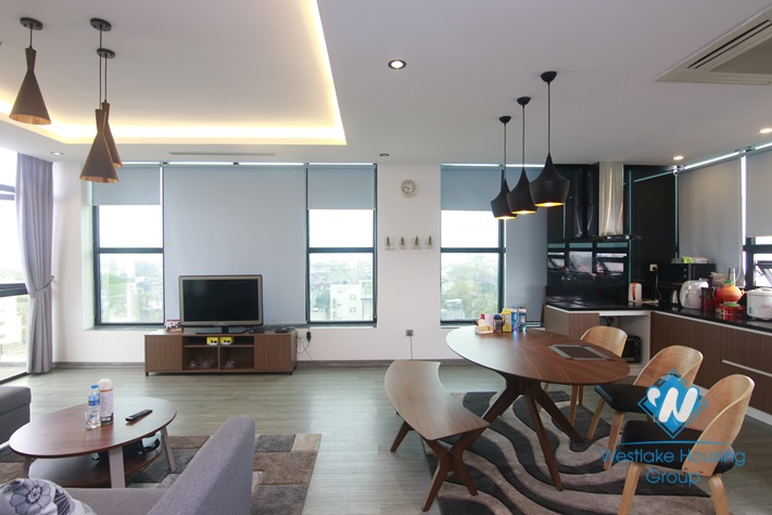 Nice penthouse apartment for rent in Ba Dinh District 