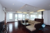 Big terace and lake view apartment with 3 bedrooms for rent in Tay Ho area.