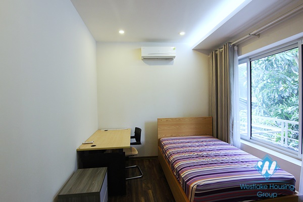 Bright and airy 3 bedrooms house with small courtyard for rent in Tay Ho, Hanoi 