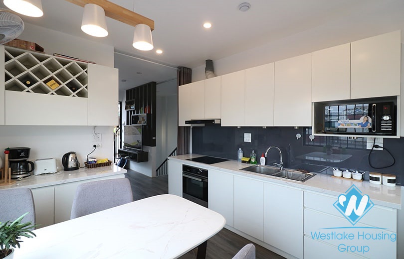 A 2 bedroom apartment with beautiful terrace for rent in Hoan Kiem