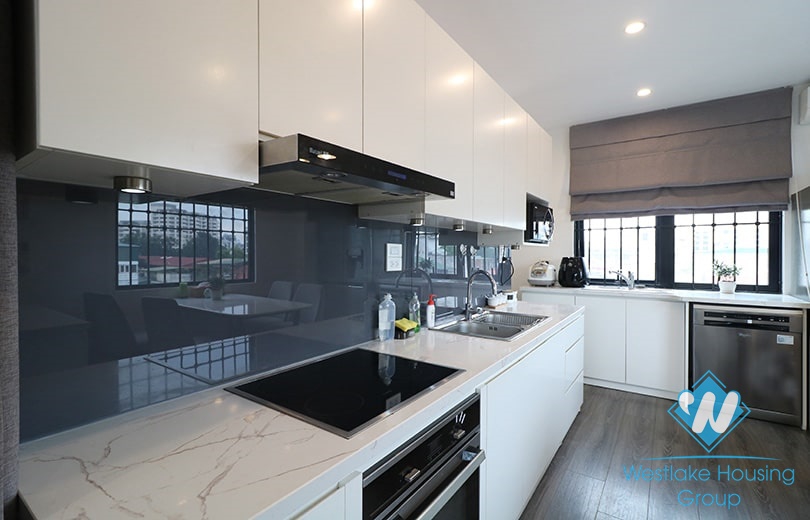 A 2 bedroom apartment with beautiful terrace for rent in Hoan Kiem