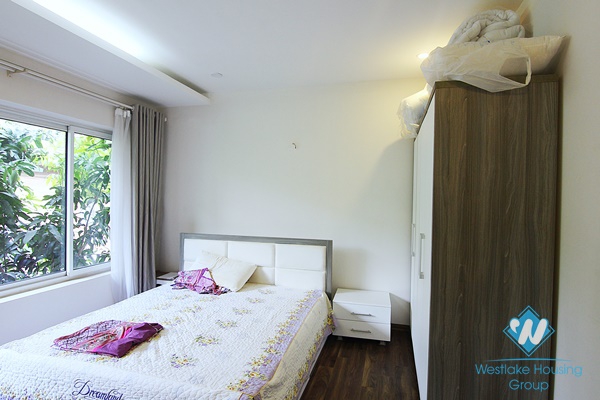 Bright and airy 3 bedrooms house with small courtyard for rent in Tay Ho, Hanoi 