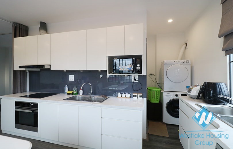 A 2 bedroom apartment with beautiful terrace for rent in Hoan Kiem