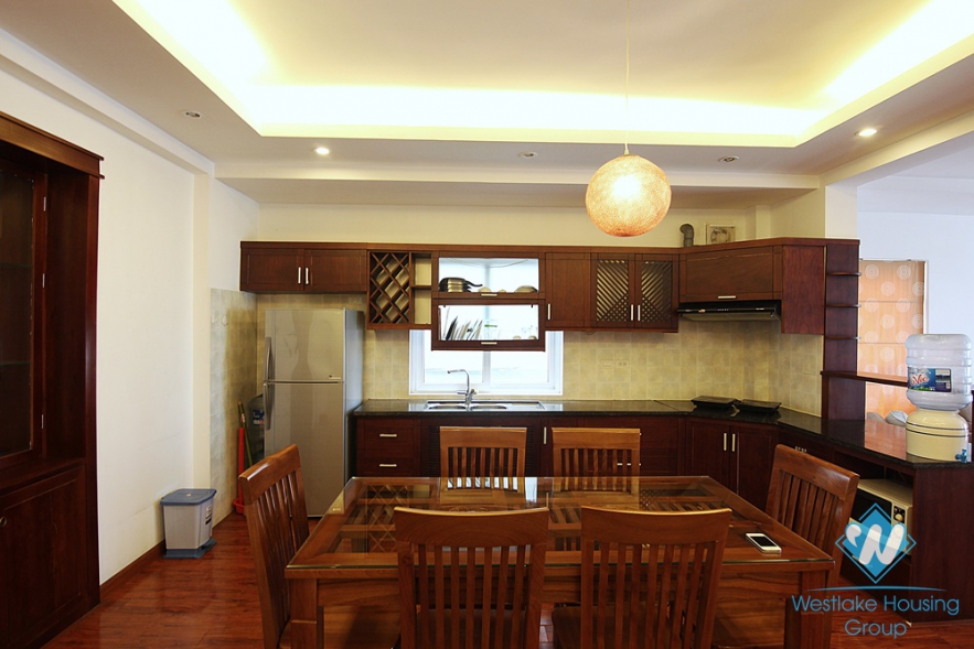 Spacious high floor 2 bedrooms apartment for rent in Tay Ho, Hanoi