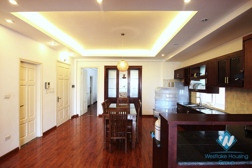 Spacious high floor 2 bedrooms apartment for rent in Tay Ho, Hanoi