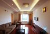 Spacious high floor 2 bedrooms apartment for rent in Tay Ho, Hanoi