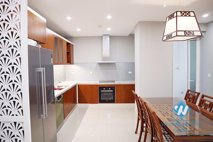 A brand new 2 bedroom apartment for rent in Ciputra, Tay ho, Ha noi