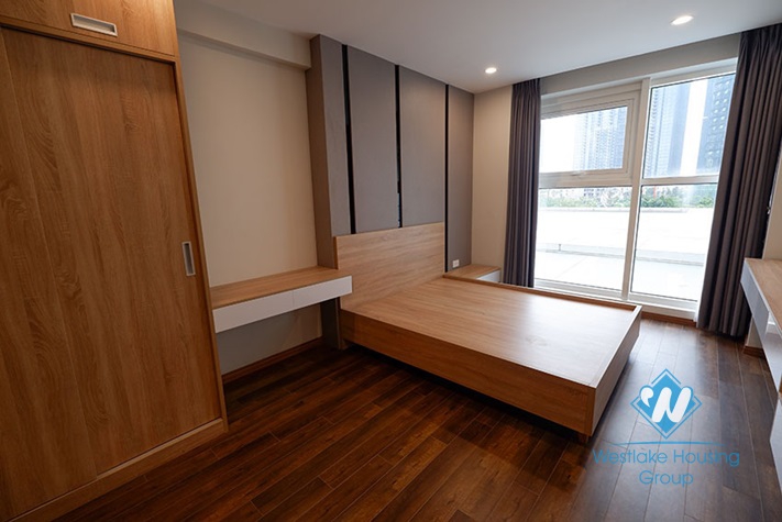 A  fully furnished apartment with 3 bedrooms in Ciputra, Tay Ho