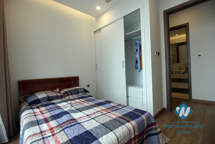 A new and beautiful 2 bedroom apartment for rent in Metropolish, Ba dinh