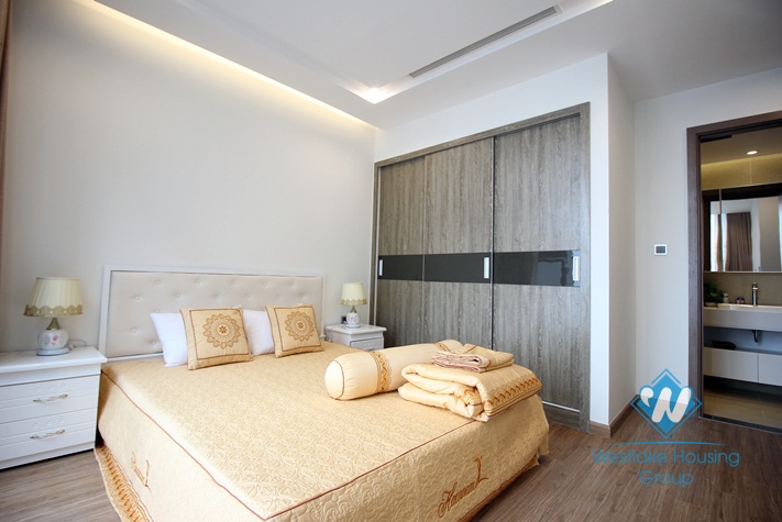 A new and beautiful 2 bedroom apartment for rent in Metropolish, Ba dinh