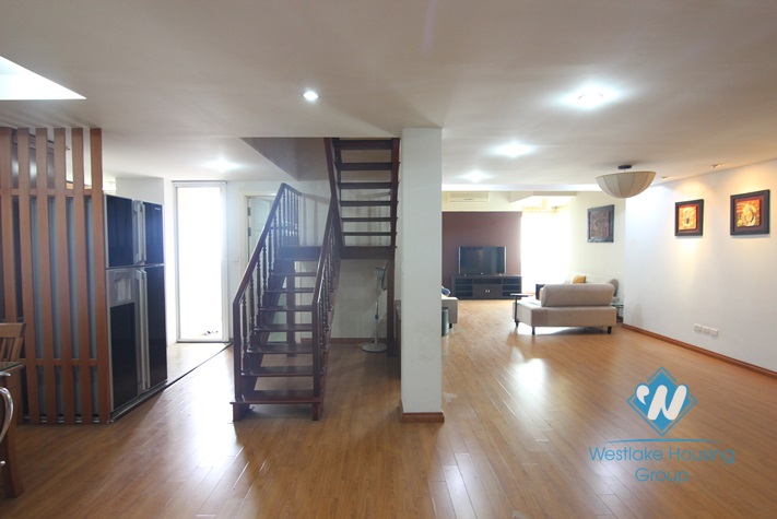 An unique duplex in Ciputra E Block for rent.