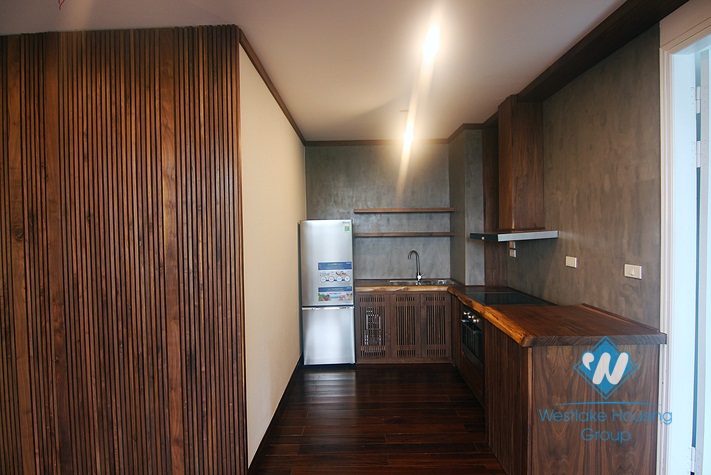 A new and unique 1 bedroom apartment for rent in Tay ho, Ha noi