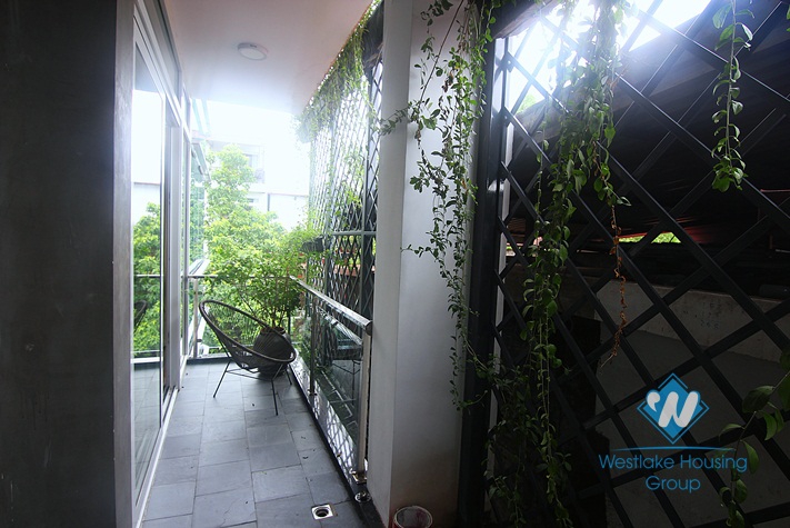 A new and unique 1 bedroom apartment for rent in Tay ho, Ha noi
