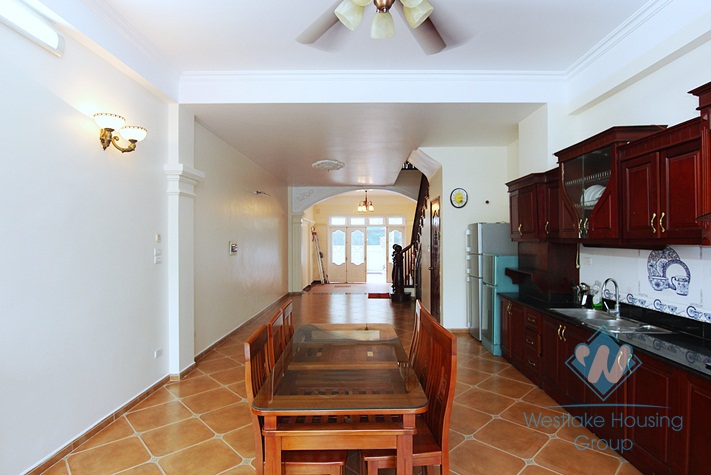 A beautiful and large house for rent in Tay Ho, Ha Noi