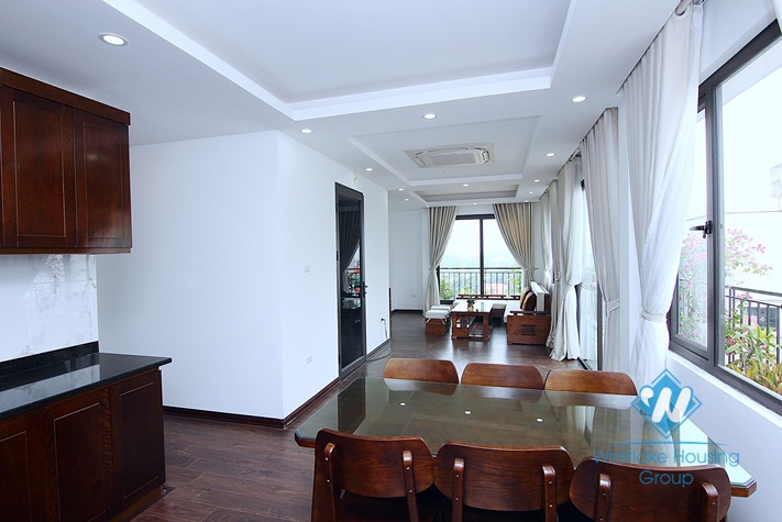 A bright and spacious 2 bedrooms apartment for rent in Tay Ho, Ha Noi