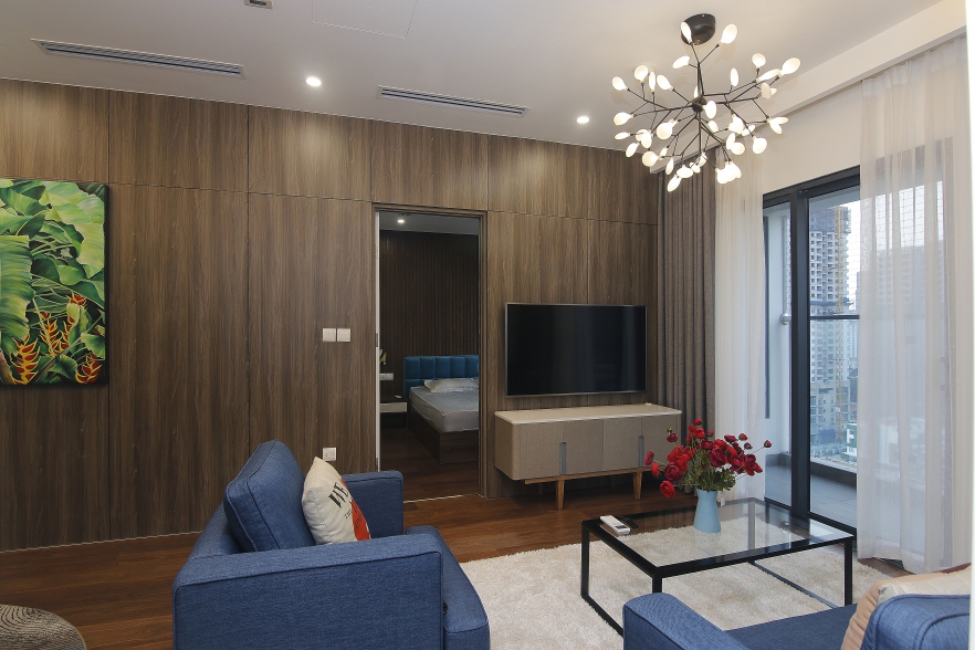 Luxurious apartment with 3 bedrooms, 2 bathrooms in Imperia Garden Tower, Thanh Xuan district.