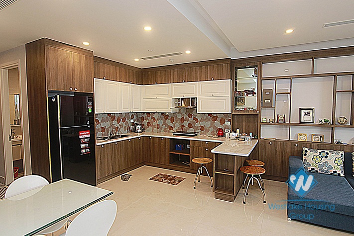 A brand new 2 bedroom apartment for rent in Sungrand, Thuy khue
