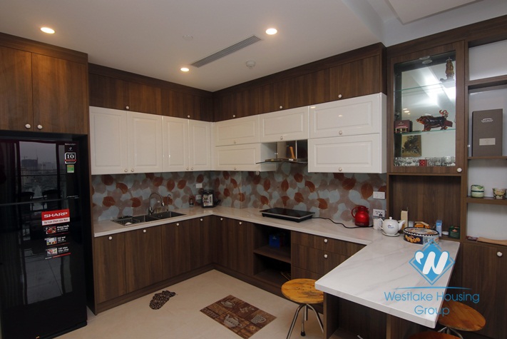 A brand new 2 bedroom apartment for rent in Sungrand, Thuy khue
