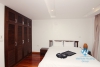 Lake view, spacious 3 bedrooms apartment for rent on Quang Khanh street, Tay Ho, Ha Noi