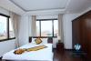 Bright and new 2 bedrooms aparment with nice balcony for rent in Xuan Dieu, Tay Ho