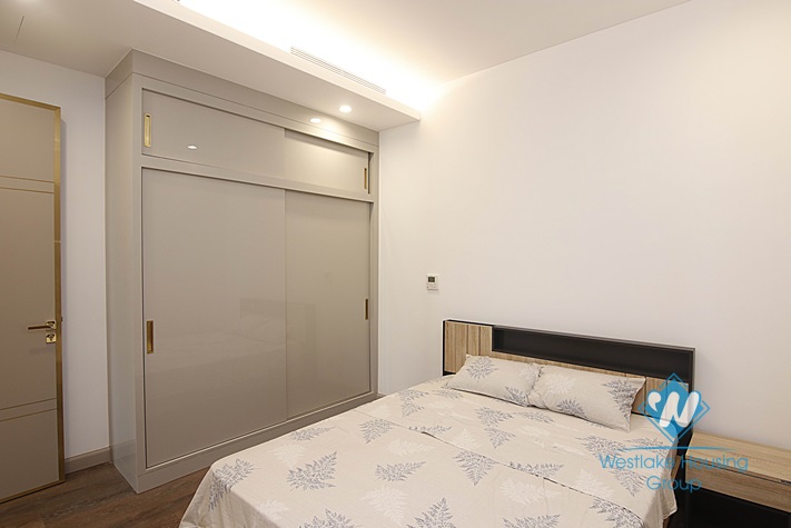 Three bedrooms apartment for rent in Sun Grand tower, Thuy Khue, Ba Dinh.