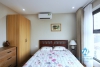 Brand-new 1 bedroom for rent in D'Le Roi Soleil building, Xuan Dieu, Tay Ho