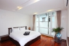 Lake view, spacious 3 bedrooms apartment for rent on Quang Khanh street, Tay Ho, Ha Noi