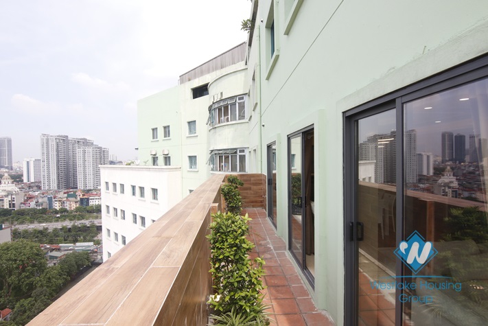 A luxurious penthouse for rent on Hoang Hoa Tham street