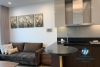 One bedroom apartment with lakeview for rent in Sun Grand Thuy Khue, Ba Dinh.