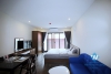 Bright studio with balcony for rent in Nhat Chieu st, Tay Ho.