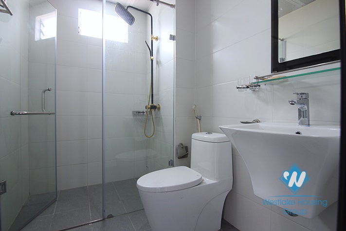 Bright and new 2 bedrooms aparment with nice balcony for rent in Xuan Dieu, Tay Ho