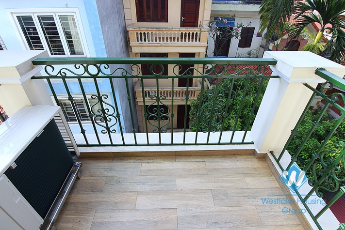 Brand-new 4 bedrooms house for rent in Au Co st, Tay Ho district.