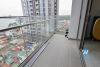 A charming 2 bedrooms apartment for rent in Sun Grand, Thuy Khue, Ba Dinh.