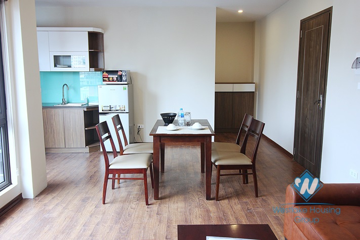 Bright 1 bedroom apartment for rent in Nhat Chieu st, Tay Ho area