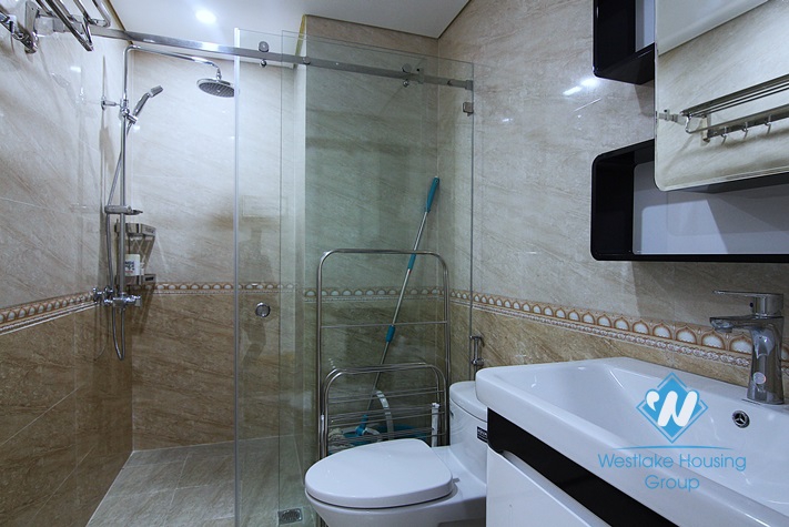 Brand-new 1 bedroom for rent in D'Le Roi Soleil building, Xuan Dieu, Tay Ho