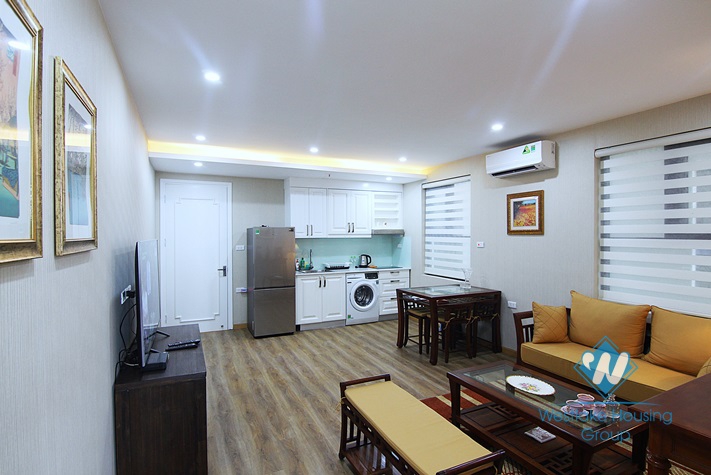 Brand-new 1 bedroom for rent in D'Le Roi Soleil building, Xuan Dieu, Tay Ho
