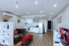 Bright studio with balcony for rent in D' Le Roi Soleil building, Xuan Dieu, Tay Ho
