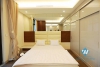 Bright one bedroom apartment with lakeview for rent in Sun Grand building, Thuy Khue, Ba Dinh.