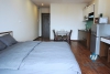 High floor and brand-new studio for rent in Nhat Chieu st, Tay Ho.
