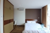 Well-furnished 2 bedrooms apartment with lakeview for rent in Dang Thai Mai area