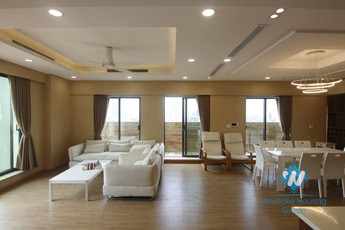 A luxurious penthouse for rent on Hoang Hoa Tham street