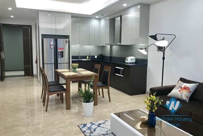 A nice decorated 2 bedroom apartment in Sun Grand building, Thuy Khue, Ba Dinh.